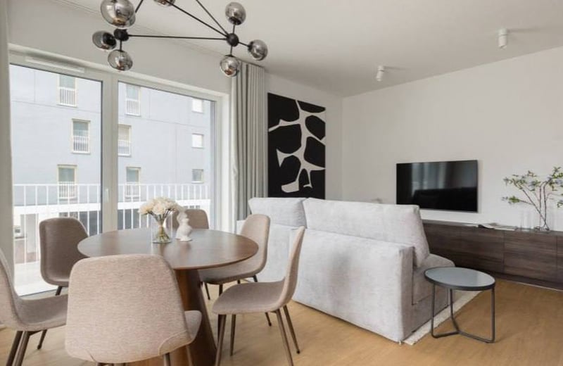 Аренда современной 3-комнатной квартиры, 56 м², Воля, Варшава, Польша